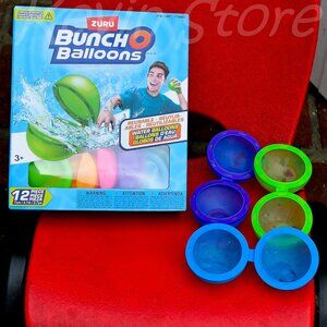 Zuru - Bunch‎ O Balloons Reusable Water Balloons, 12 Pack